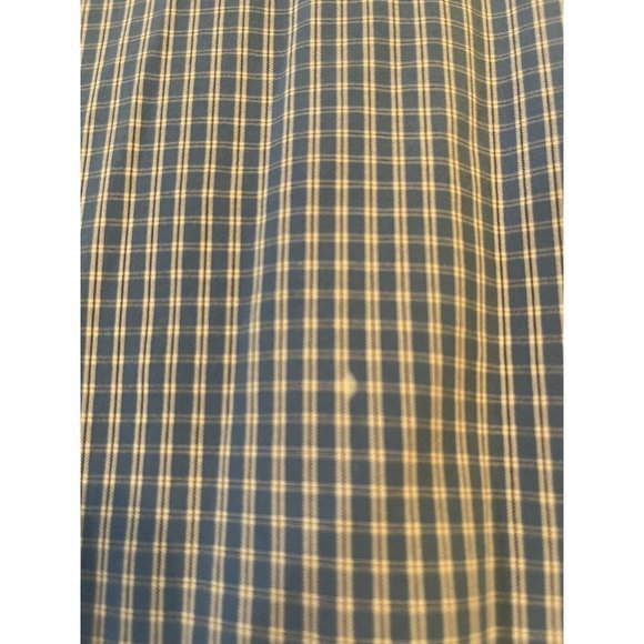 RALPH LAUREN Button Down‎ Shirt - Blake - Size L Men’s  Blue And White Check - Picture 5 of 5